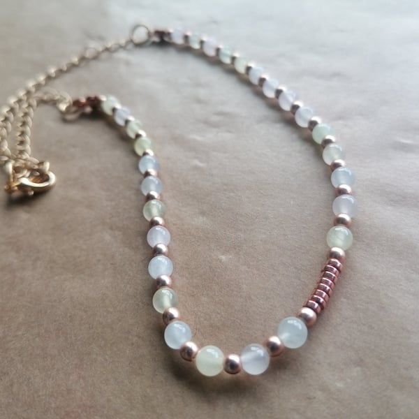 Candy pastel, rose disc necklace. 