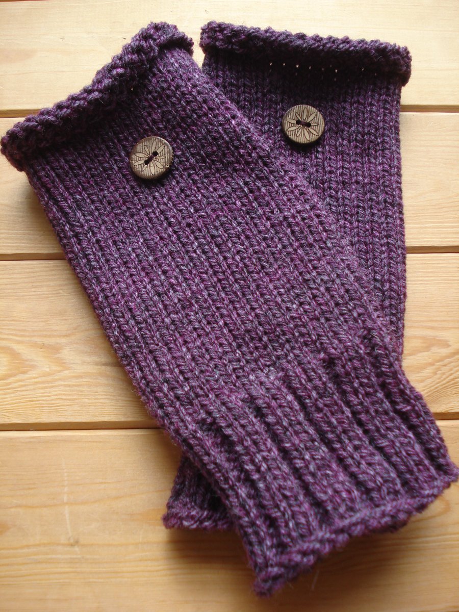 Wrist Warmers, Fingerless Mittens
