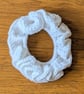Crocheted hair bobble - white