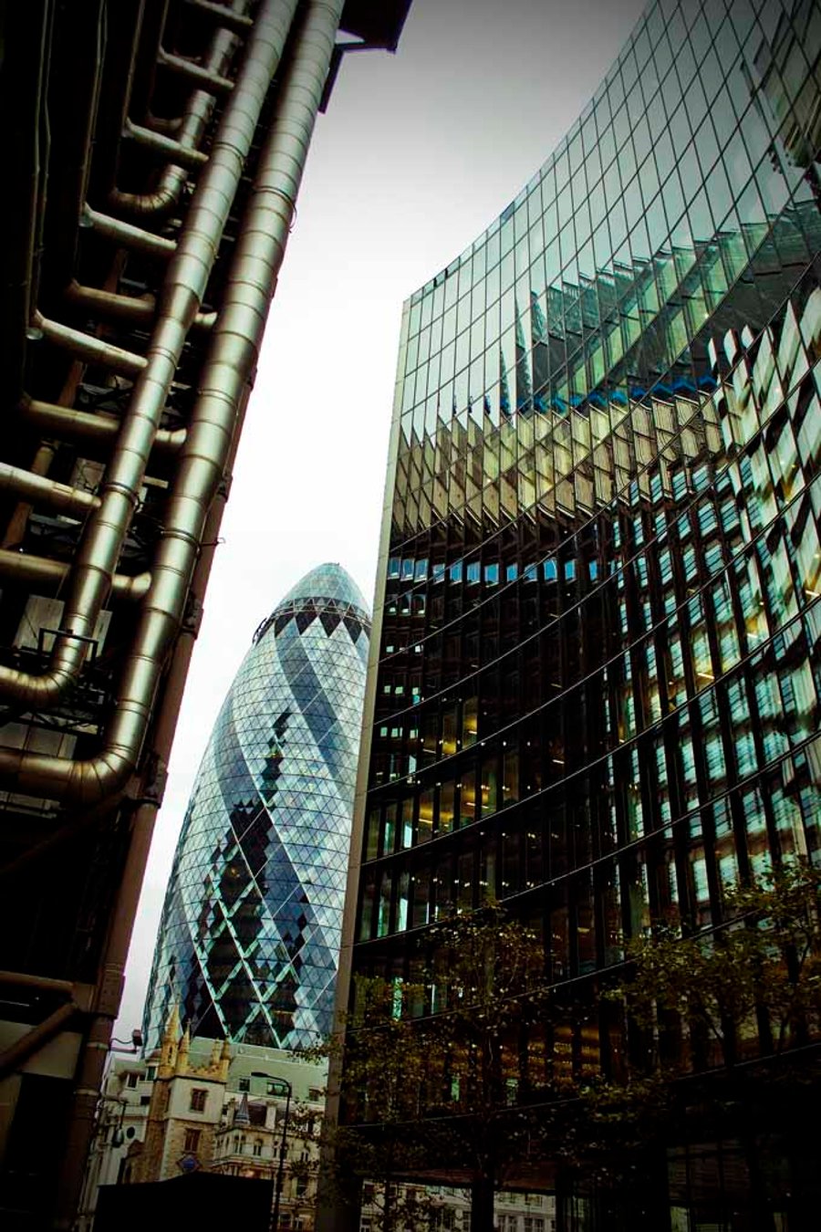 30 St Mary Axe The Gherkin London UK Photograph Print