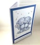 Our Anniversary card - cute bear couple with daisies - Image 6