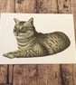 Cat Rectangular Sticker - Image 3