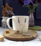 Hedgehog and Bluebell fine bone china mug - Image 2