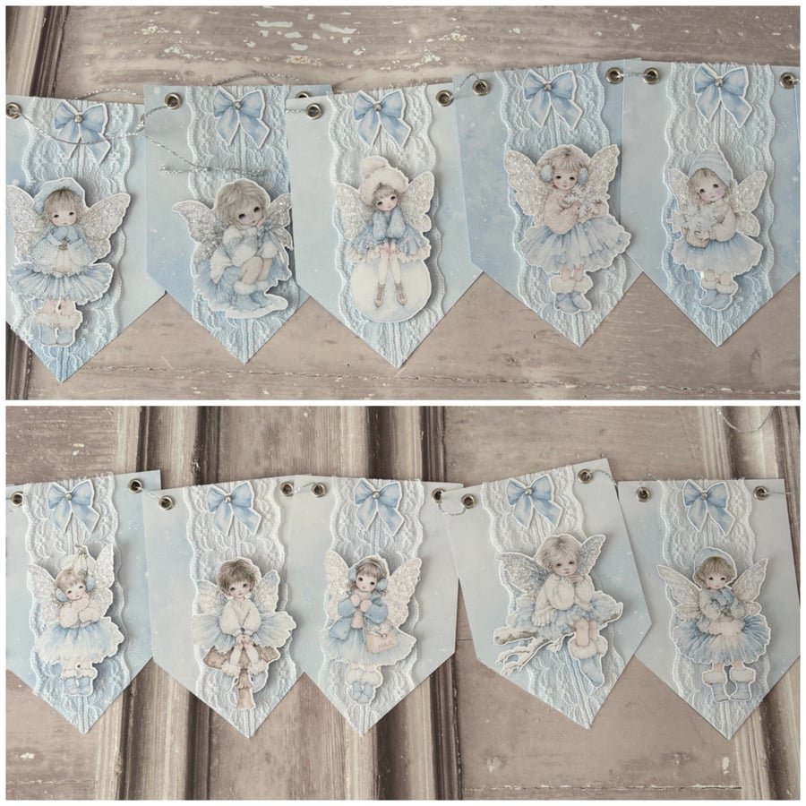 Bunting - Frosted Fairies - PB7 0020