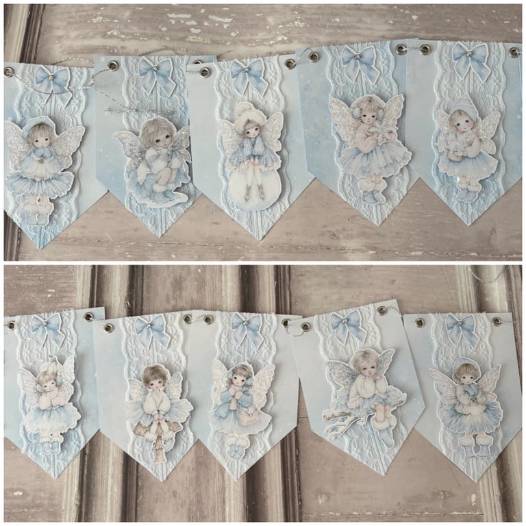 Bunting - Frosted Fairies - PB7 0020