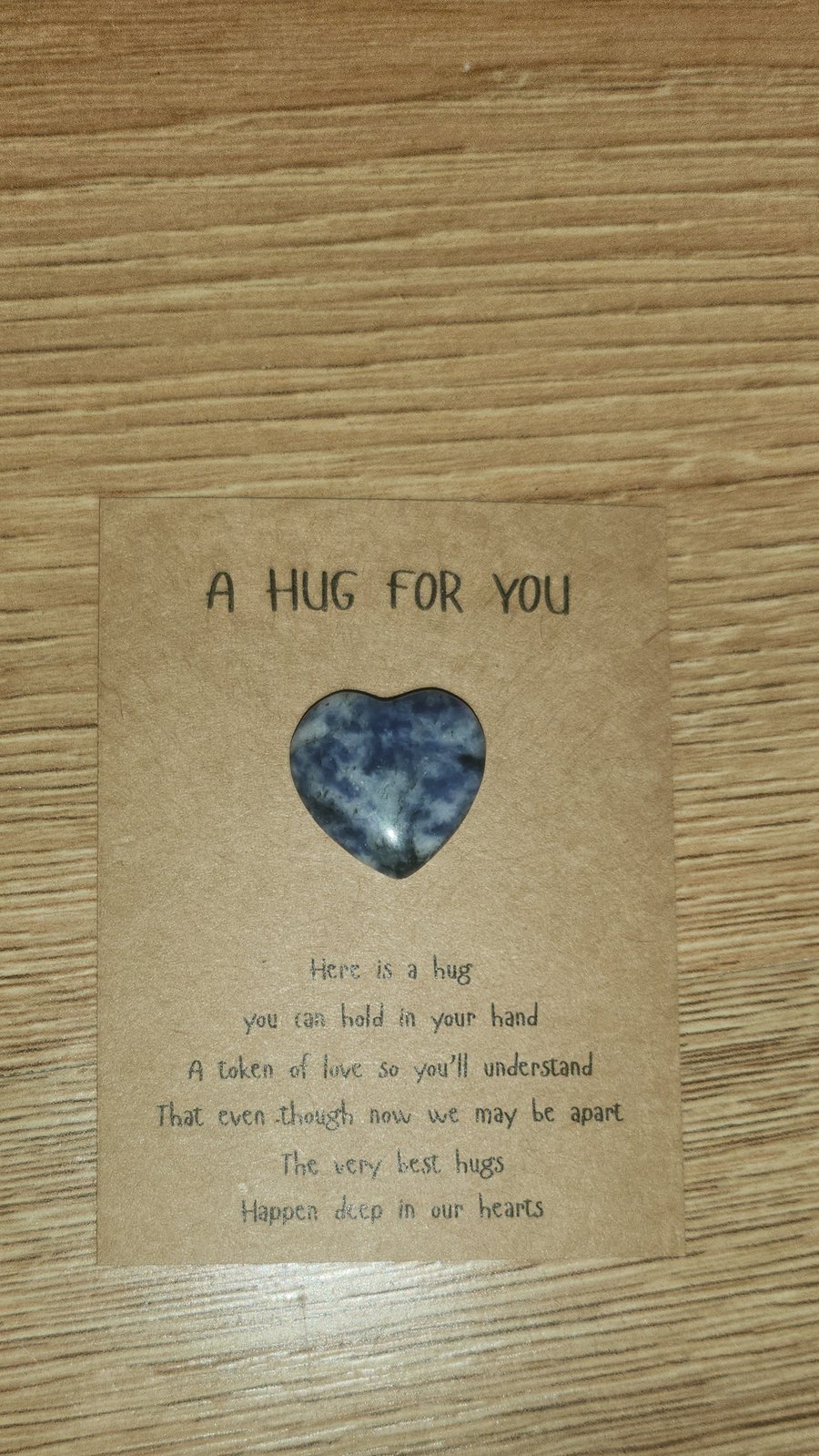 Pocket heart hugs - Sodalite