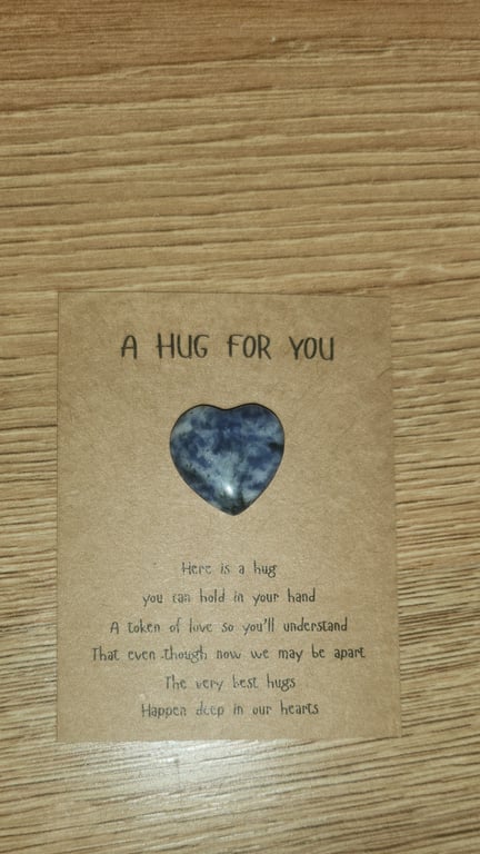 Pocket heart hugs - Sodalite