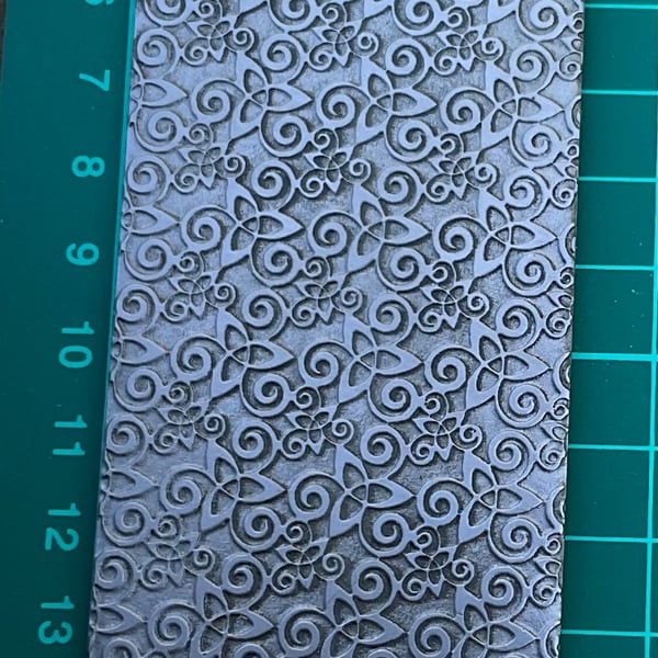 Rolling mill texture plate 3mm thick size in photo in cm