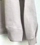  Womens organic cotton sweatshirt purple rose gold wild meadow  print  - Image 4
