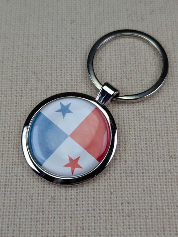 Panama Flag Keyring - Panama Flag Keychain