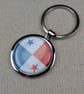 Panama Flag Keyring - Panama Flag Keychain - Image 1