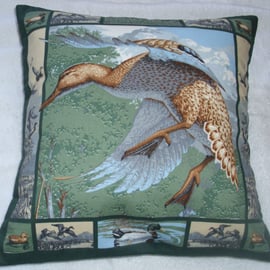 Mallards in the marsh cushion