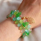 Glass Choker & Bracelet