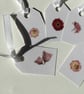 Gift tags. Pack of 5 floral gift tags. Ref 179.  - Image 1