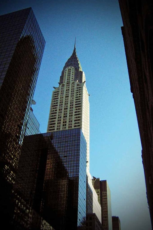 Chrysler Building New York America Photograph Print