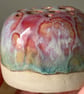 Handmade flower frog, Ikebana vase for fresh or dried flowers, pink vase  - Image 9