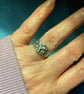 Silver Bartman eyes ring - Image 4
