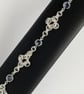 Crystal Sterling Silver Chainmaille Bracelet  - Image 3
