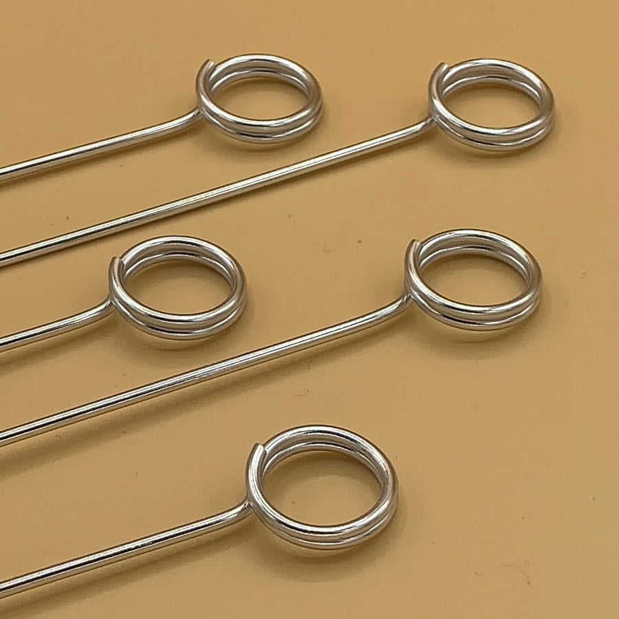 wire ring pick type holders for place cards, photos or table numbers  