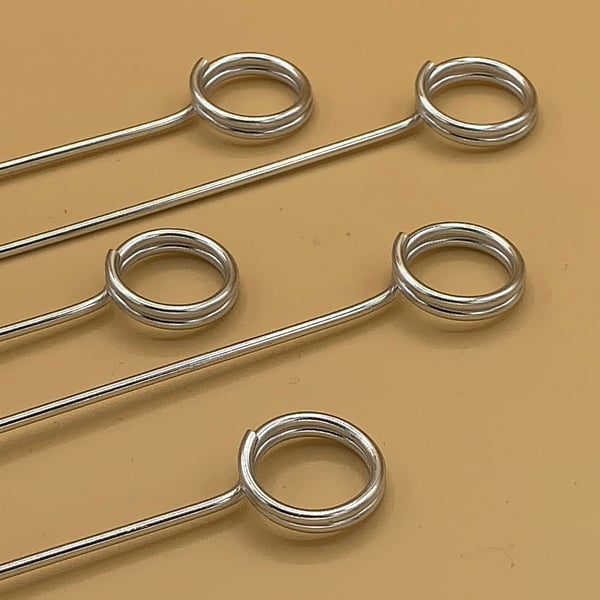 wire ring pick type holders for place cards, photos or table numbers  