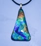 Multi-Coloured Dichroic Glass Pendant - Image 4