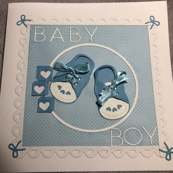New Baby boy card