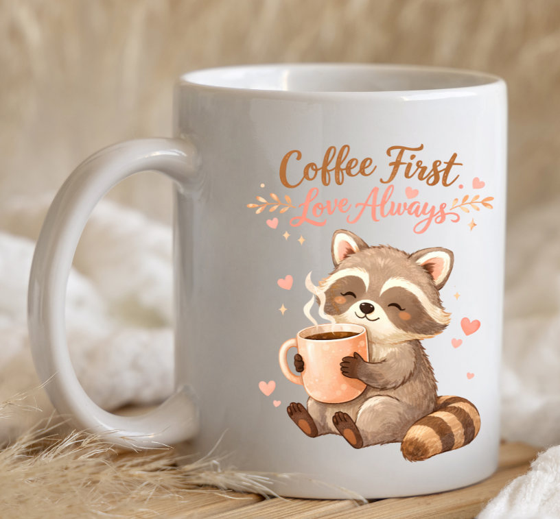11oz Valentine Coffee Mug – Choose Your Design – Cute Coffee Lover Gift