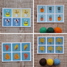 Plants Envelope Stickers - 24 mini stickers