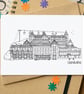 Llandudno Skyline Greetings Card - Image 1
