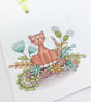 Floral Cat Gift Tags - set of 4 tags - Image 4