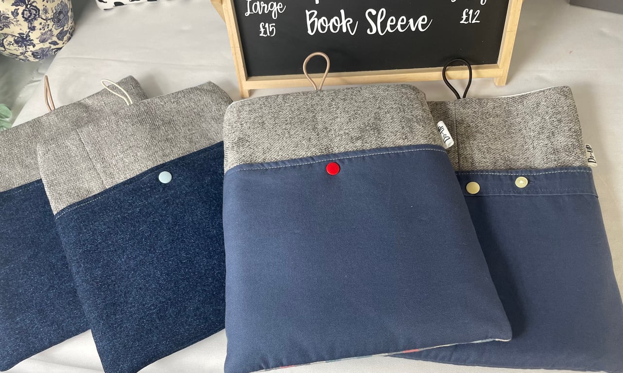 Book Sleeve - LARGE 8 x 10 inches (approx)