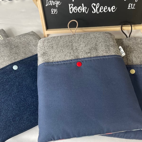 Book Sleeve - LARGE 8 x 10 inches (approx)