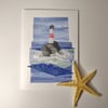 Lighthouse Greeting Card