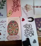 Set of 8 occasion cards. Ref 536. Summer seconds 
