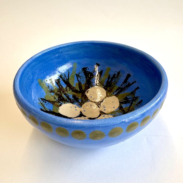 BIRD'S NEST BOWLS - STONEWARE CERAMIC