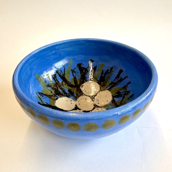 BIRD'S NEST BOWLS - STONEWARE CERAMIC