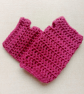 CROCHET PATTERN PDF Raspberry Riot Wrist Warmers - Image 1