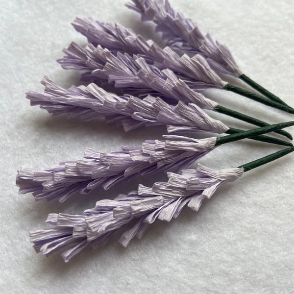 Mini crepe paper lavender 