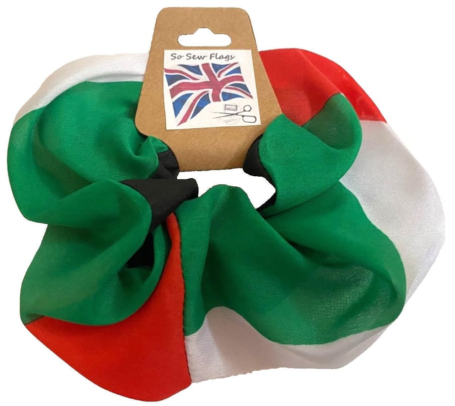 Palestine Flag Hair Scrunchie Scrunchies Accessory Band Elastic