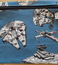 Handmade Set of 2 Star Wars Inspired Zip Pouches - Image 3