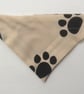 Reversible, over the collar bandana for small dog  - Image 2
