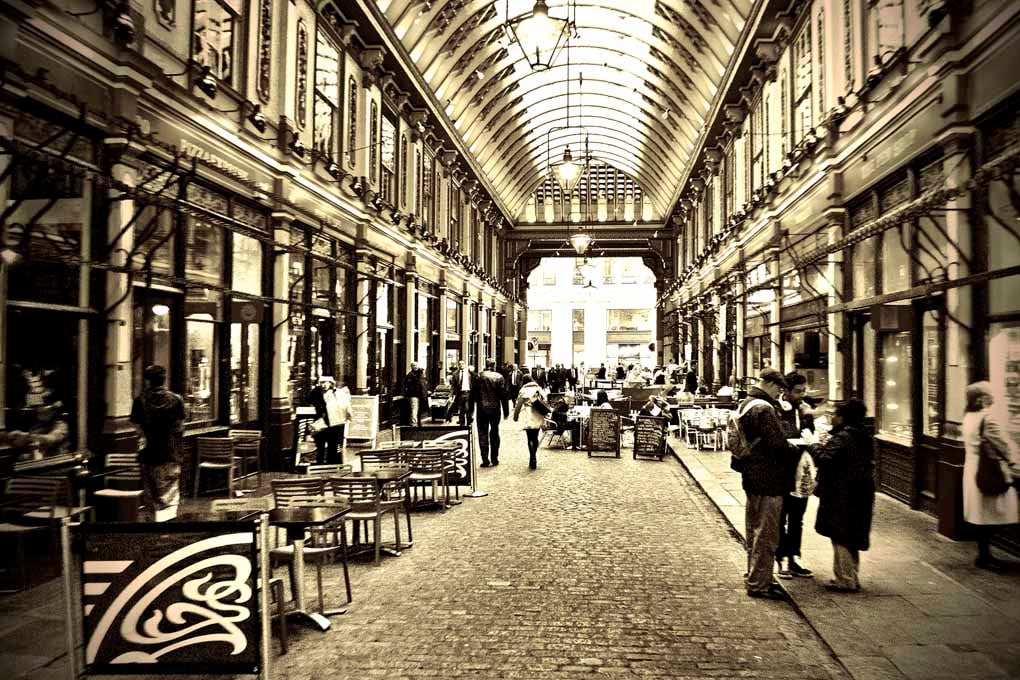 Leadenhall Market City of London England UK Photograph Print
