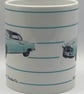 Borgward Isabella 1960 - 11oz Ceramic Mug - Plain or Stripe Design - Image 8