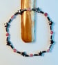 Tourmaline & Hematite Star Bracelet, Anniversary, October Birthday, Libra Gift - Image 4
