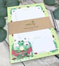 Notepad - A5 Recycled Paper To Do List Notepad - Frog On A Log - Image 7