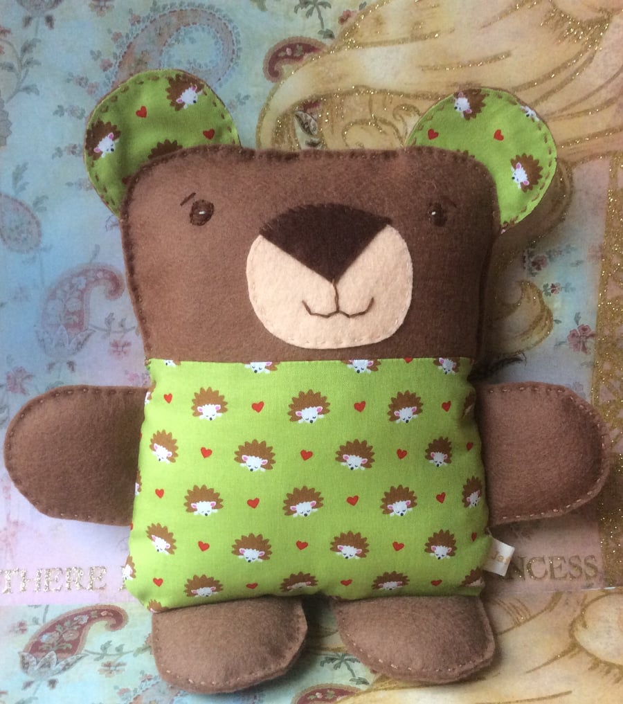 Teddy Bear Cuddle Cushion