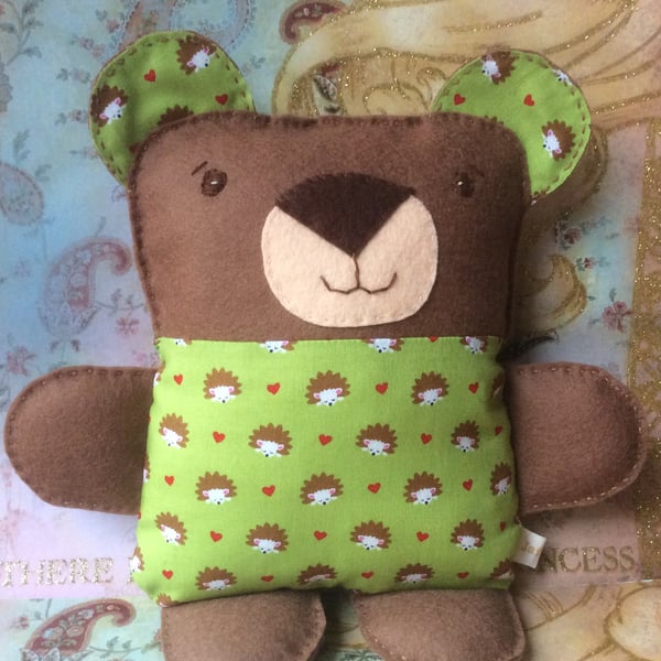 Teddy Bear Cuddle Cushion