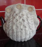 Three To Four Cup Tea Cosy With Buttons And Cables (A84) - Image 3
