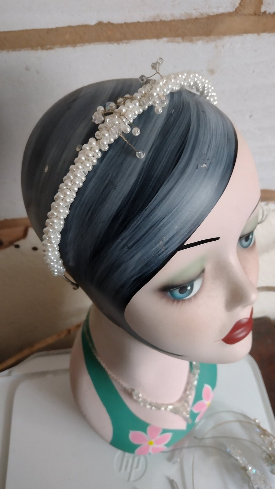 Wedding Gilt Hair Tiara Band Blank 5mm Bridal Prom - Create your own design- x 1