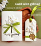 Elegant lily bouquet birthday card romantic wife floral keepsake mum luxury gift - Image 3